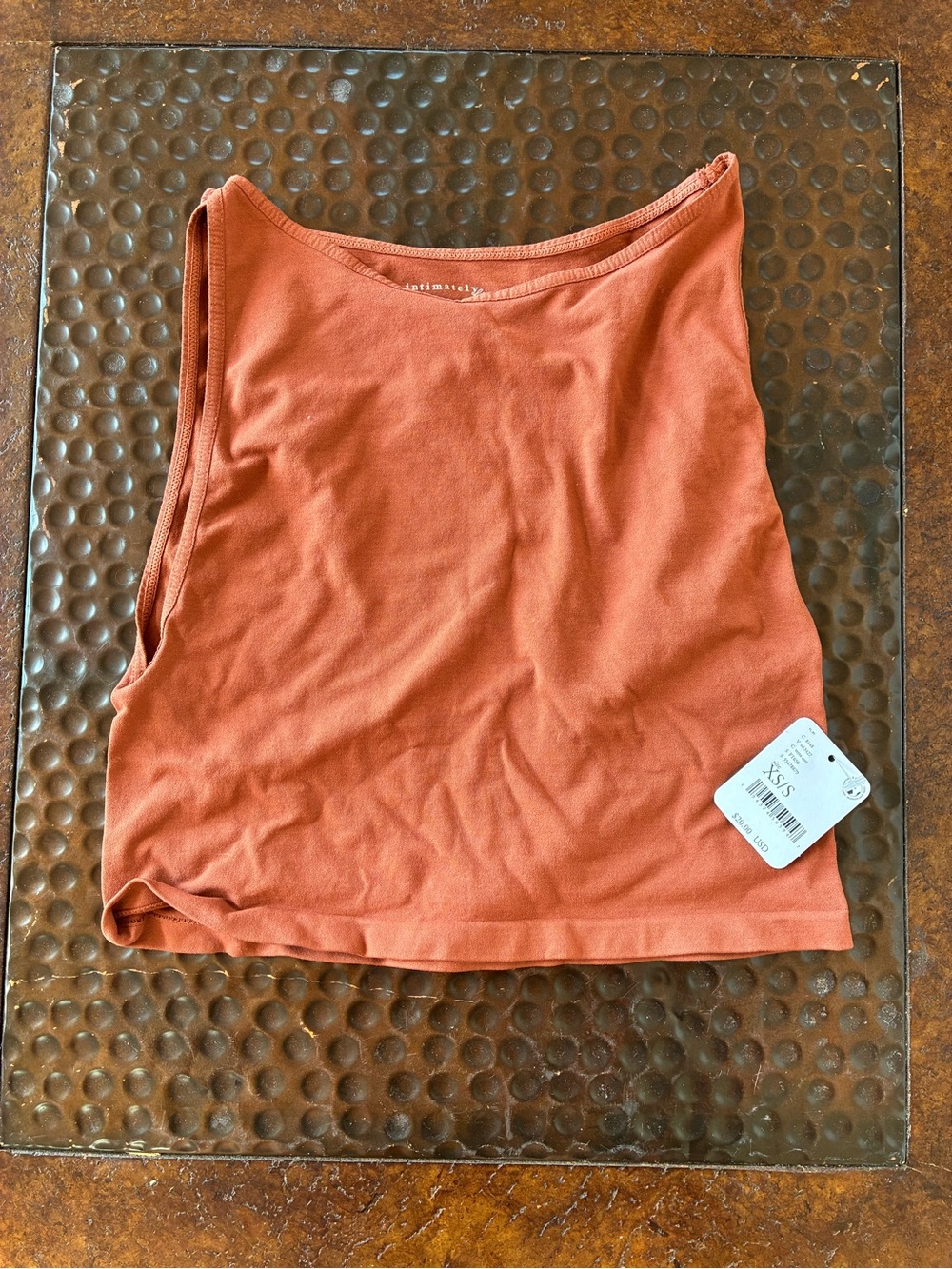 Free People Intimately high neck tank crop
